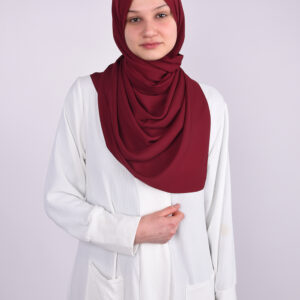 Silk Red Hijab