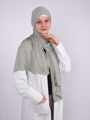 Silk Light Green Hijab