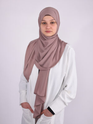 Premium Brown Chiffong Hijab