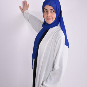 premium Blue Chiffong Hijab