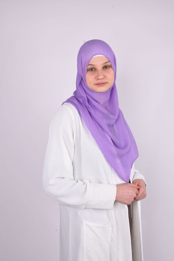 Ribbed Pink Hijab