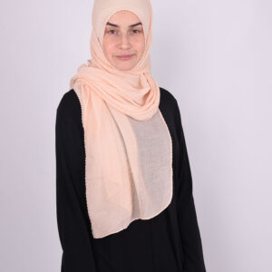 Ribbed Beige Hijab