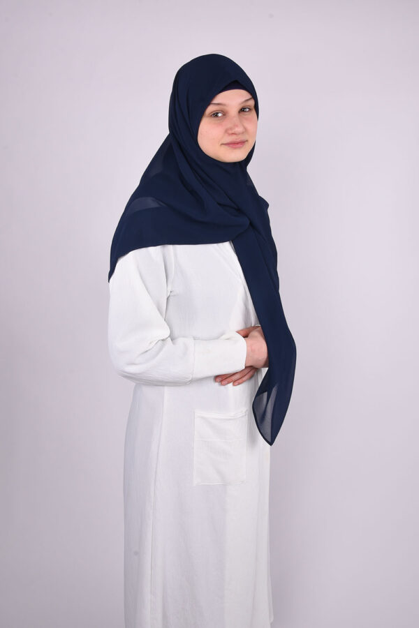 Square Black Hijab - Image 3