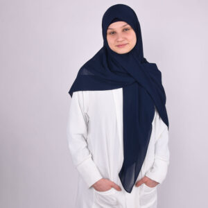 Square Black Hijab
